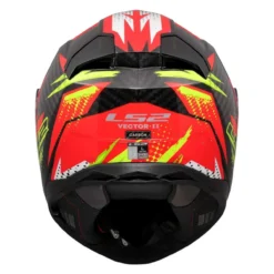 Casco Integrale Ls2 Ff811 Vector II C Tantic Red H-v Yellow