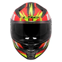 Casco Integrale Ls2 Ff811 Vector II C Tantic Red H-v Yellow