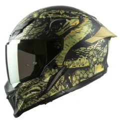 Casco Integrale Mph Blade Graph Cobra Oro