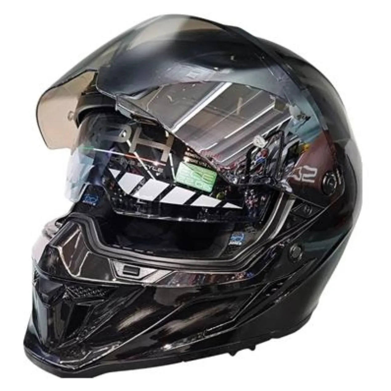 Casco Integrale Mph Blade Graph Jeans Scuro