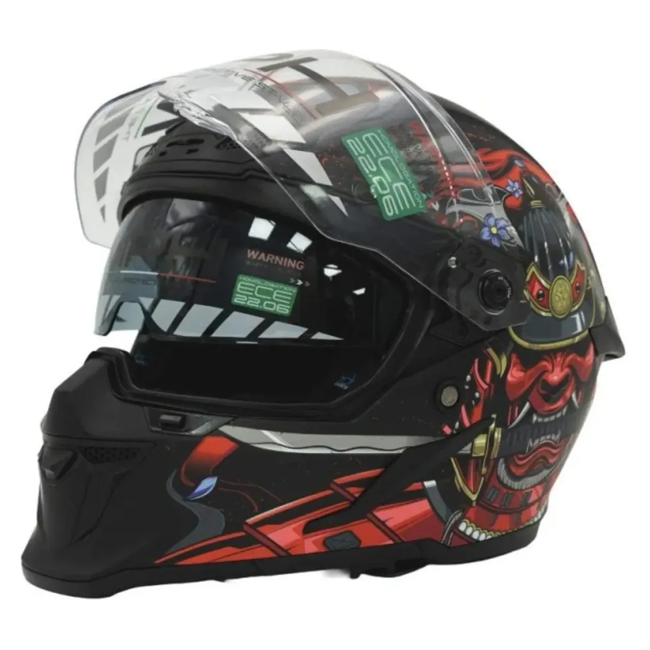 Casco Integrale Mph Blade Graph Demone Rosso