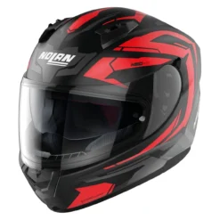 Casco Integrale Nolan N60-6 Anchor Red Black Matt