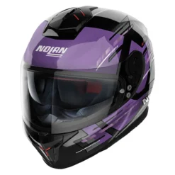 Casco Integrale Nolan N80-8 Meteor N-com Metal Black Purple