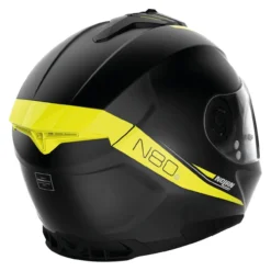 Casco Integrale Nolan N80-8 Staple N-com Yellow Black Matt