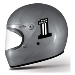 Casco Integrale Premier Trophy Ck One Old Style Silver