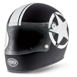 Casco Integrale Premier Trophy Star Nero Opaco