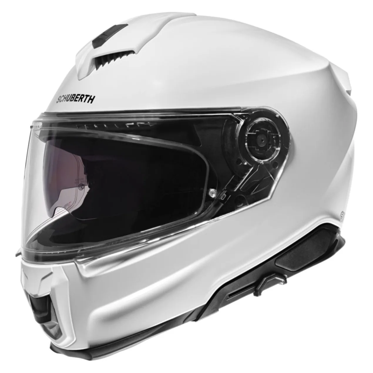 Casco Integrale Schuberth S3 Mono Bianco Lucido