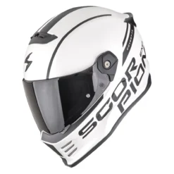 Casco Integrale Scorpion Covert Fx Danko Bianco Perla Opaco Nero