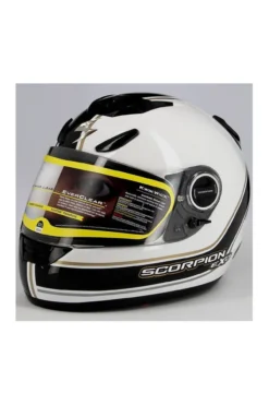 Casco Integrale Scorpion Exo 750 Air Vintage Bianco Nero