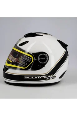 Casco Integrale Scorpion Exo 750 Air Vintage Bianco Nero