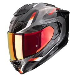 Casco Integrale Scorpion Exo-1500 Air Sleek Nero Rosso