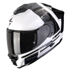 Casco Integrale Scorpion Exo-1500 Air Dual Bianco Nero Blu