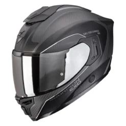 Casco Integrale Scorpion Exo-1500 Carbon Air Mundi Nero Opaco Argento