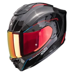 Casco Integrale Scorpion Exo-1500 Carbon Air Mundi Nero Rosso