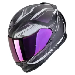 Casco Integrale Scorpion Exo-491 Zumo Nero Opaco Cangiante