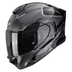 Casco Integrale Scorpion Exo-530 Air Clip Argento Nero