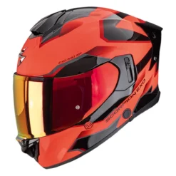 Casco Integrale Scorpion Exo-530 Air Clip Rosso Nero