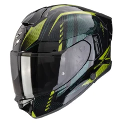Casco Integrale Scorpion Exo-530 Air Theras Nero Verde