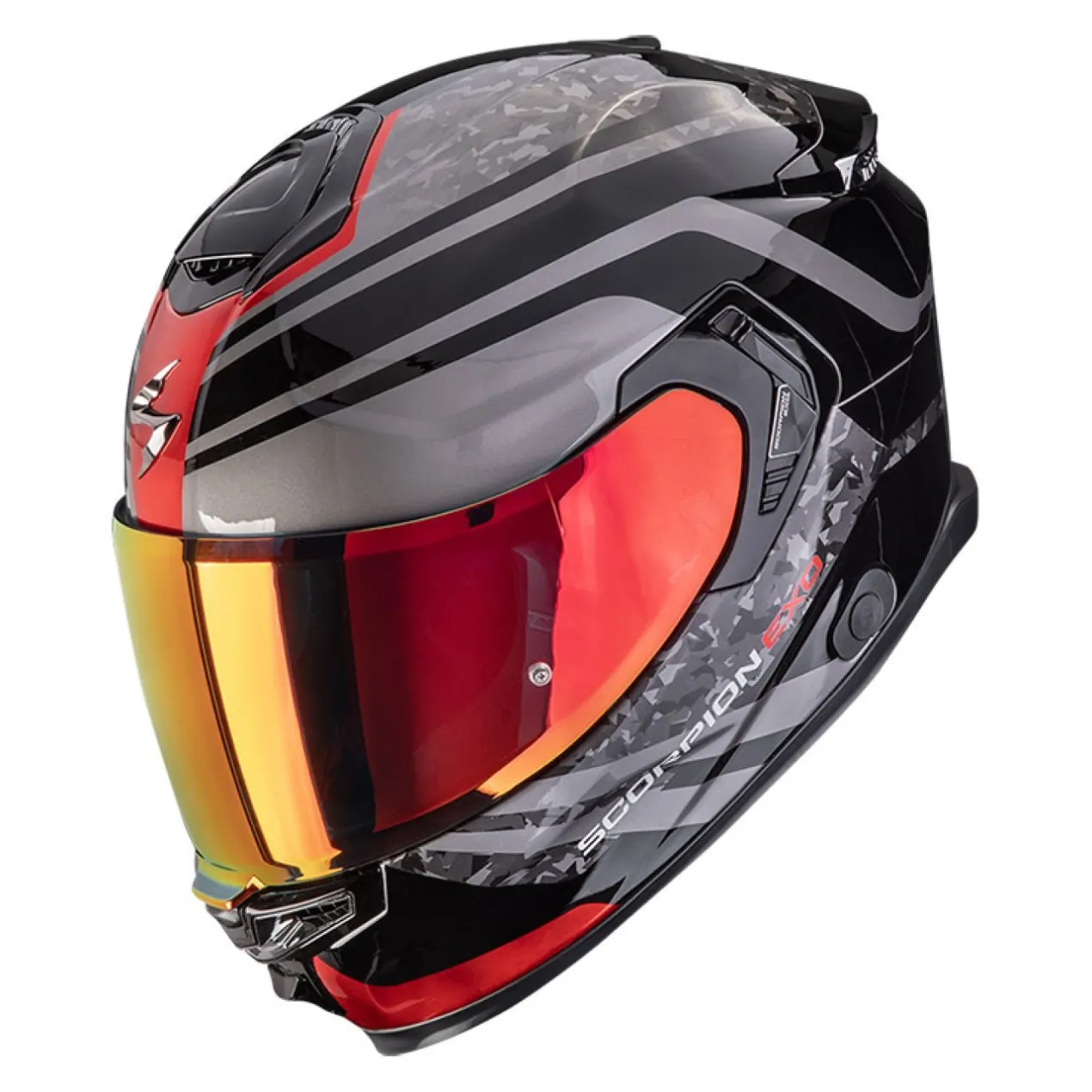 Casco Integrale Scorpion Exo-gt Sp Air Arten Nero Rosso