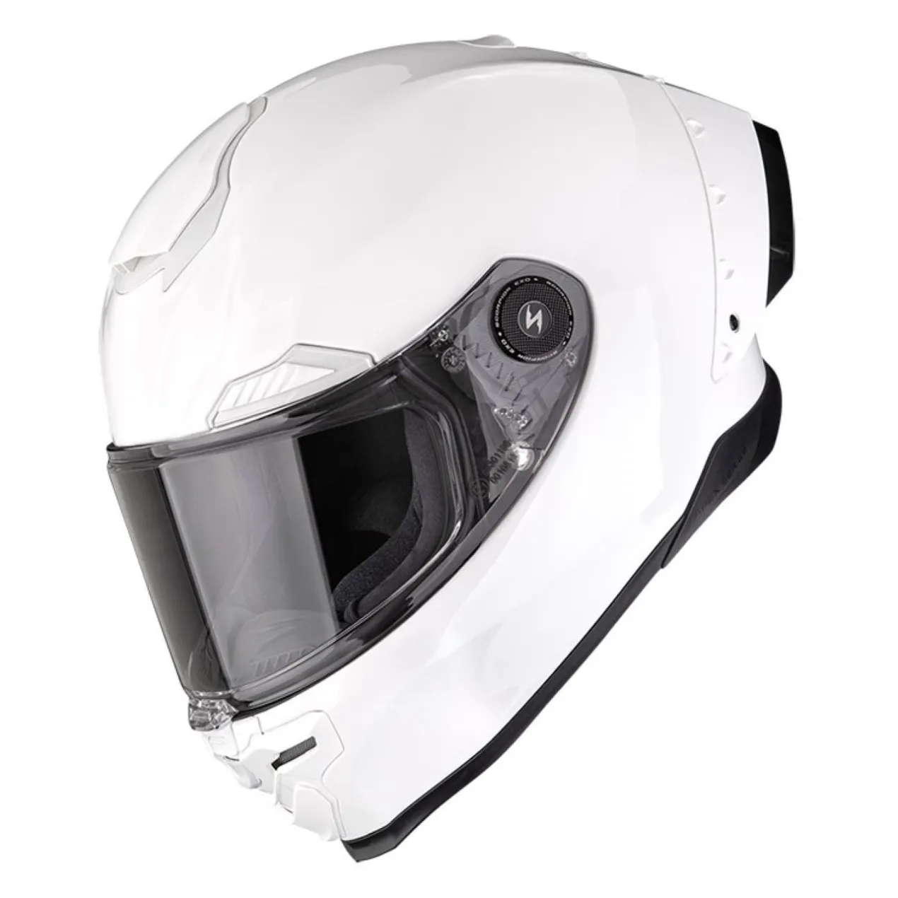 Casco Integrale Scorpion Exo-race Air Solid Bianco