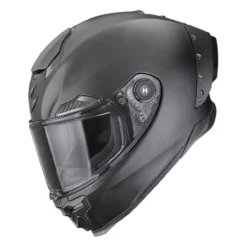 Casco Integrale Scorpion Exo-race Air Solid Nero Perla Opaco