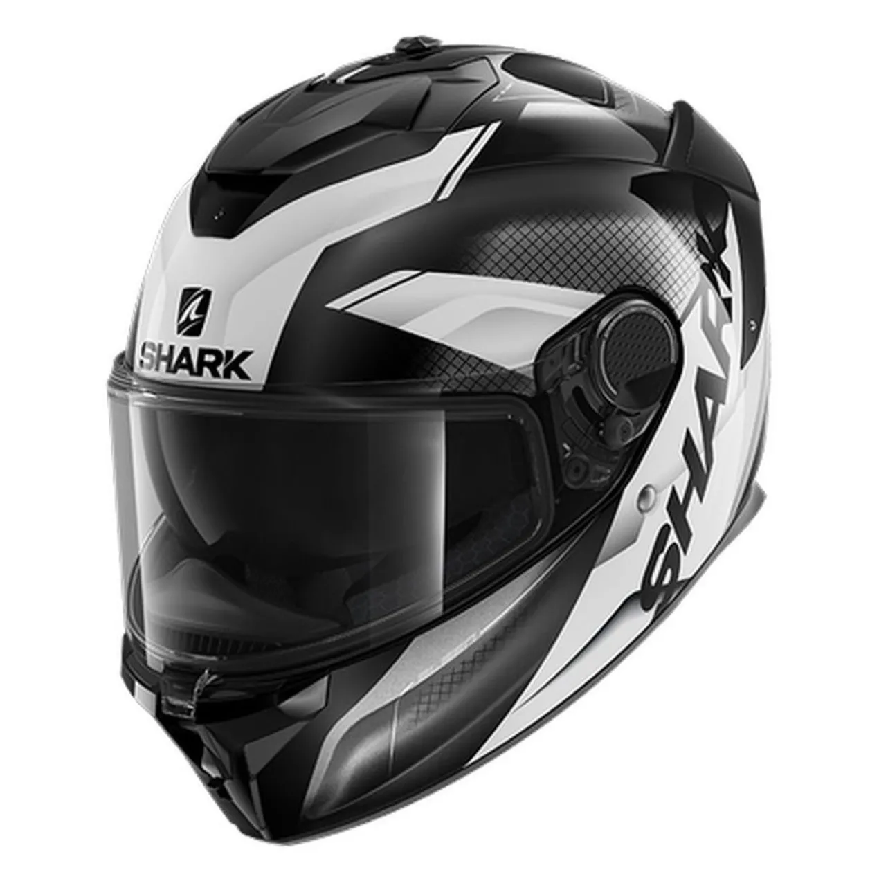 Casco Integrale Shark Spartan Gt Elgen Black Anthrac White