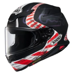 Casco Integrale Shoei Nxr2 Knee Down Tc5 Nero Rosso