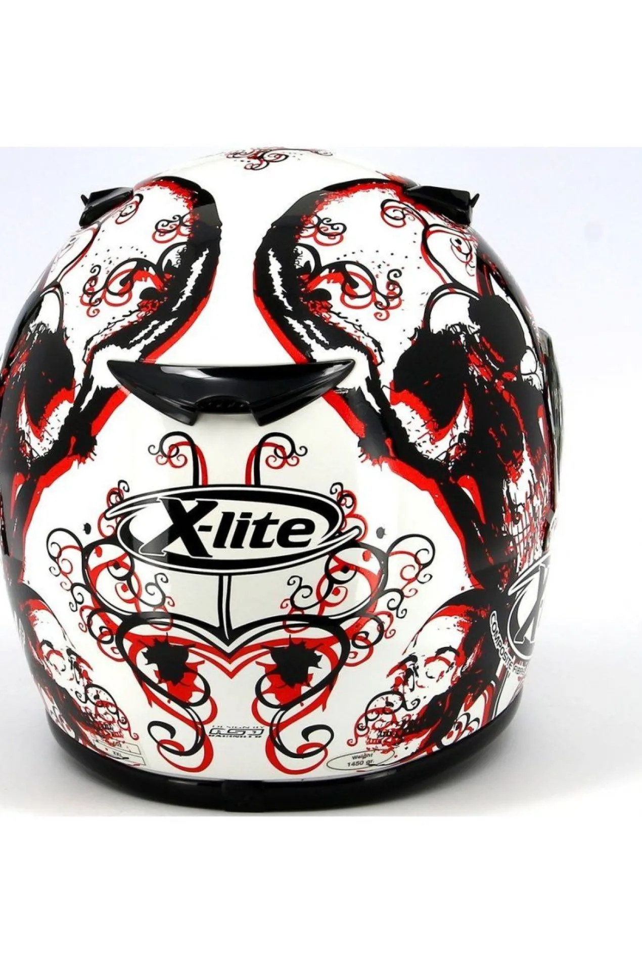 Casco Integrale X-lite X-602 Poison N-com Rosso