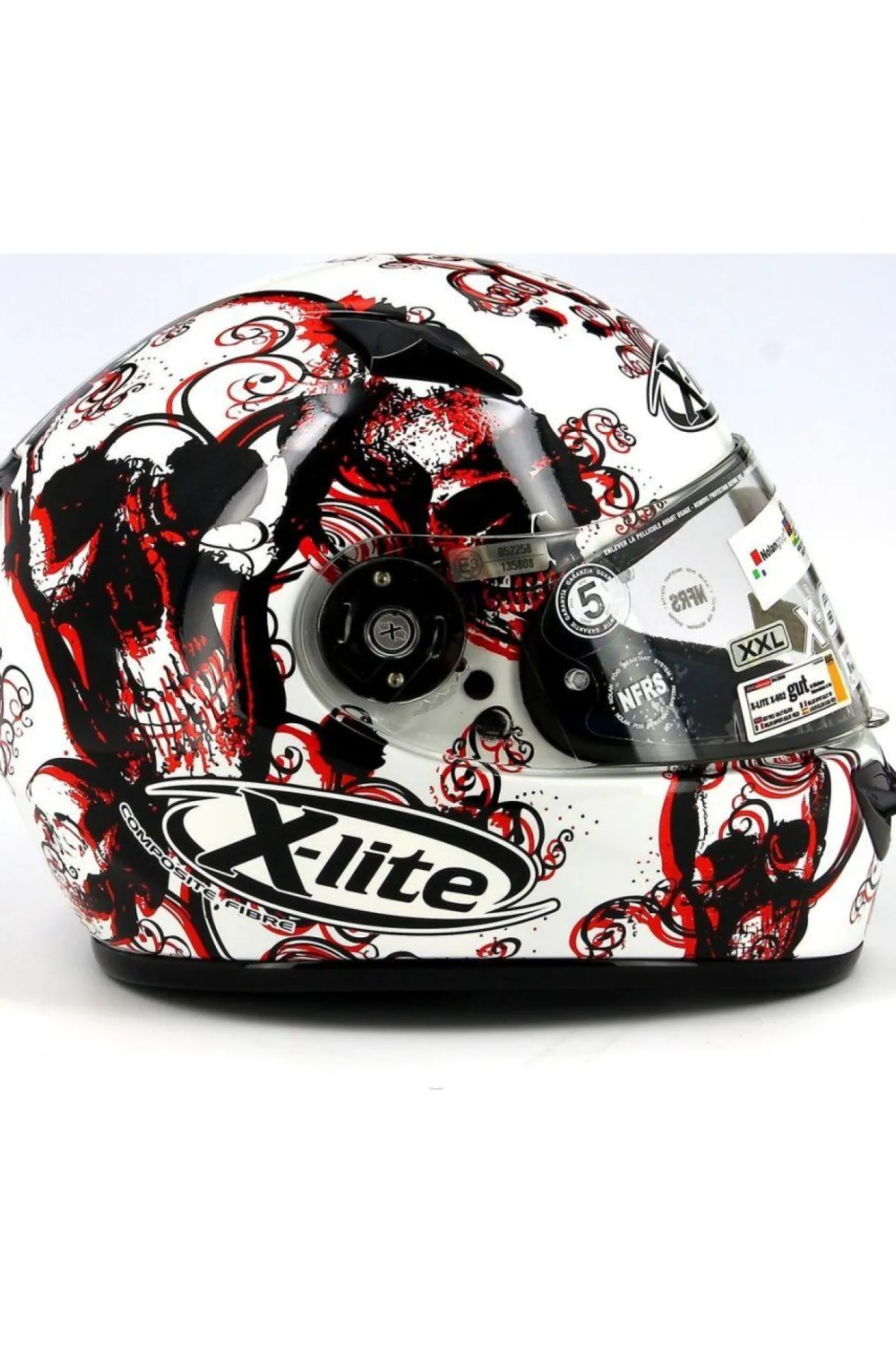 Casco Integrale X-lite X-602 Poison N-com Rosso