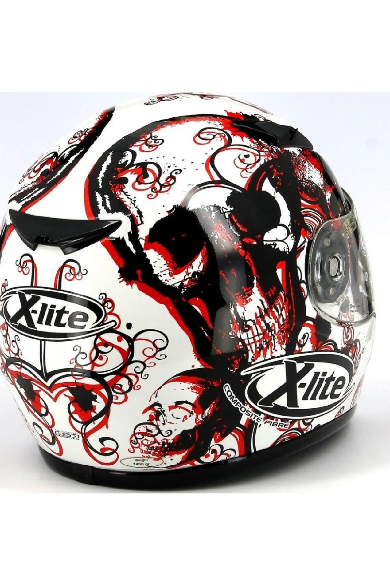 Casco Integrale X-lite X-602 Poison N-com Rosso