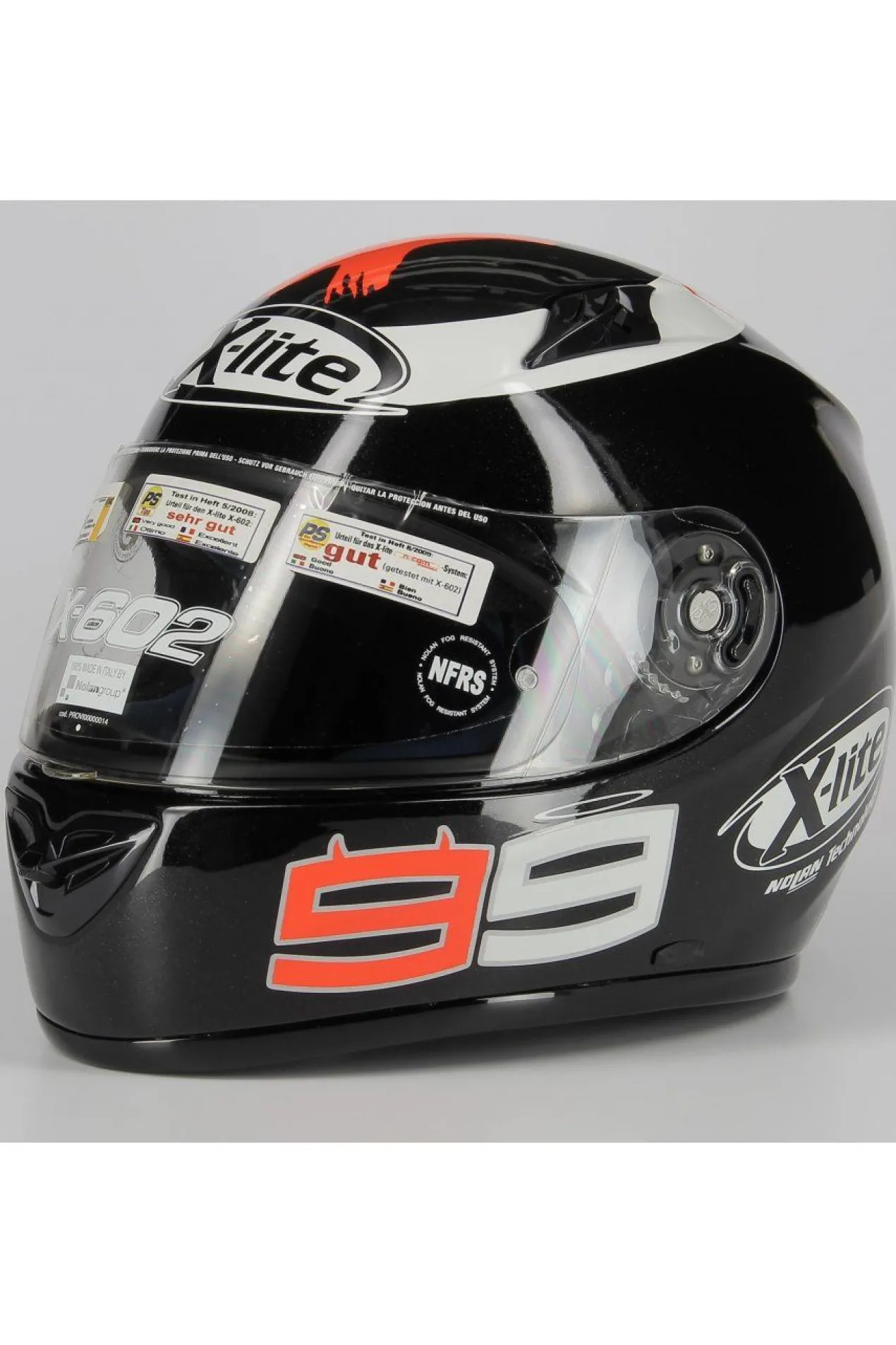 Casco Integrale X-lite X-602 Replica N-com Lorenzo Nero