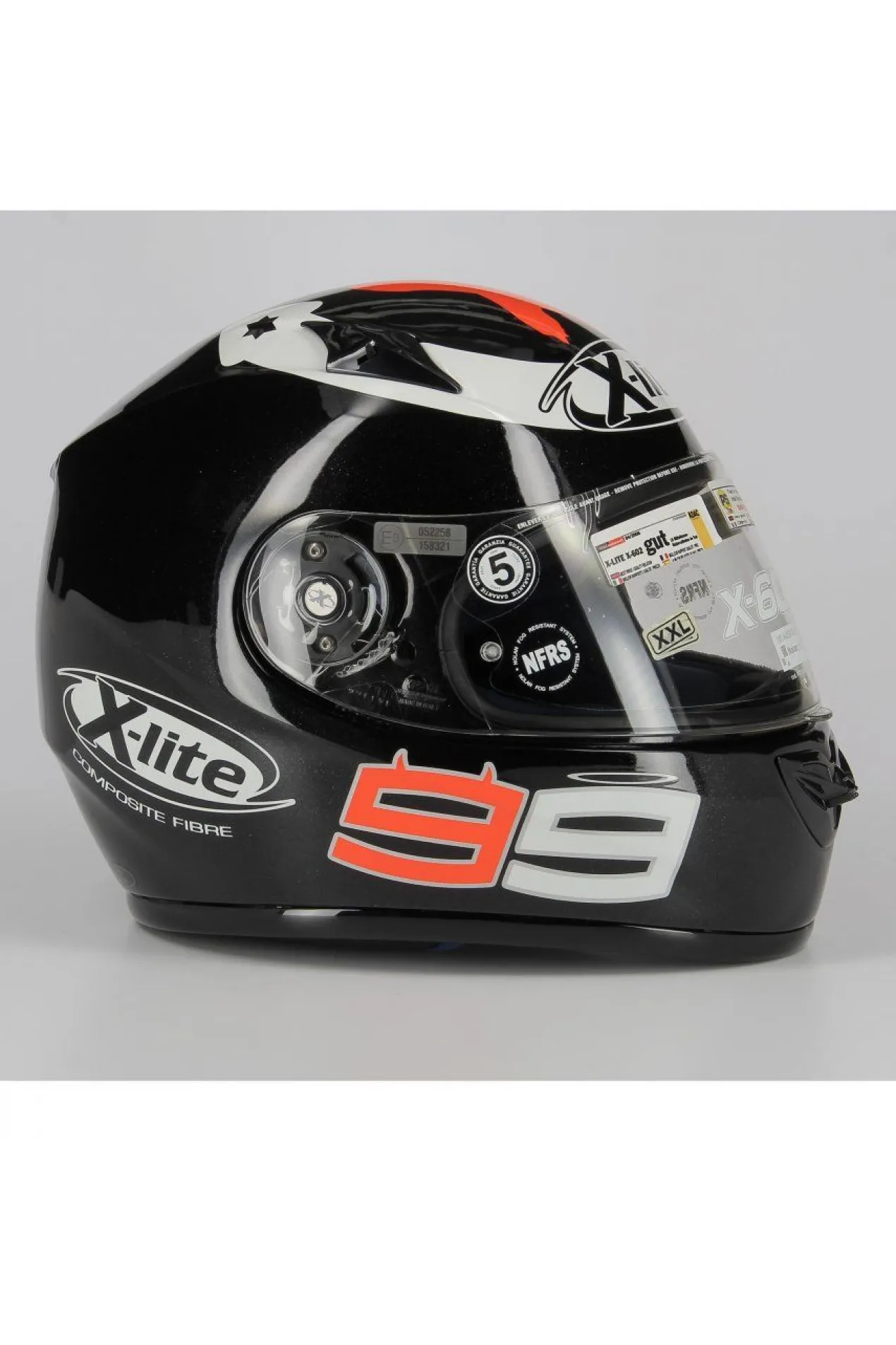Casco Integrale X-lite X-602 Replica N-com Lorenzo Nero