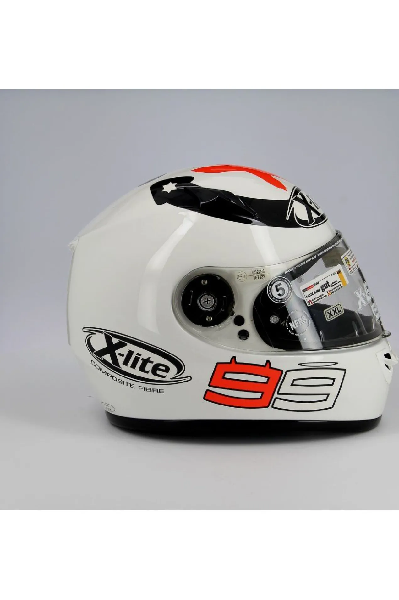 Casco Integrale X-lite X-602 Replica N-com Lorenzo Bianco