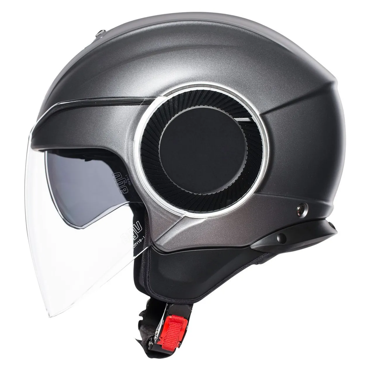 Casco Jet Agv Orbyt Solid Matt Grey