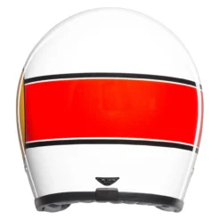 Casco Jet Agv X70 Multi Mino 73 White/red