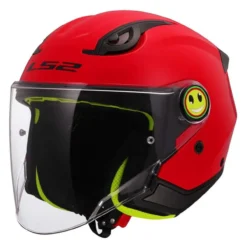 Casco Jet Bambino Ls2 Of622 Funny II Solid Red