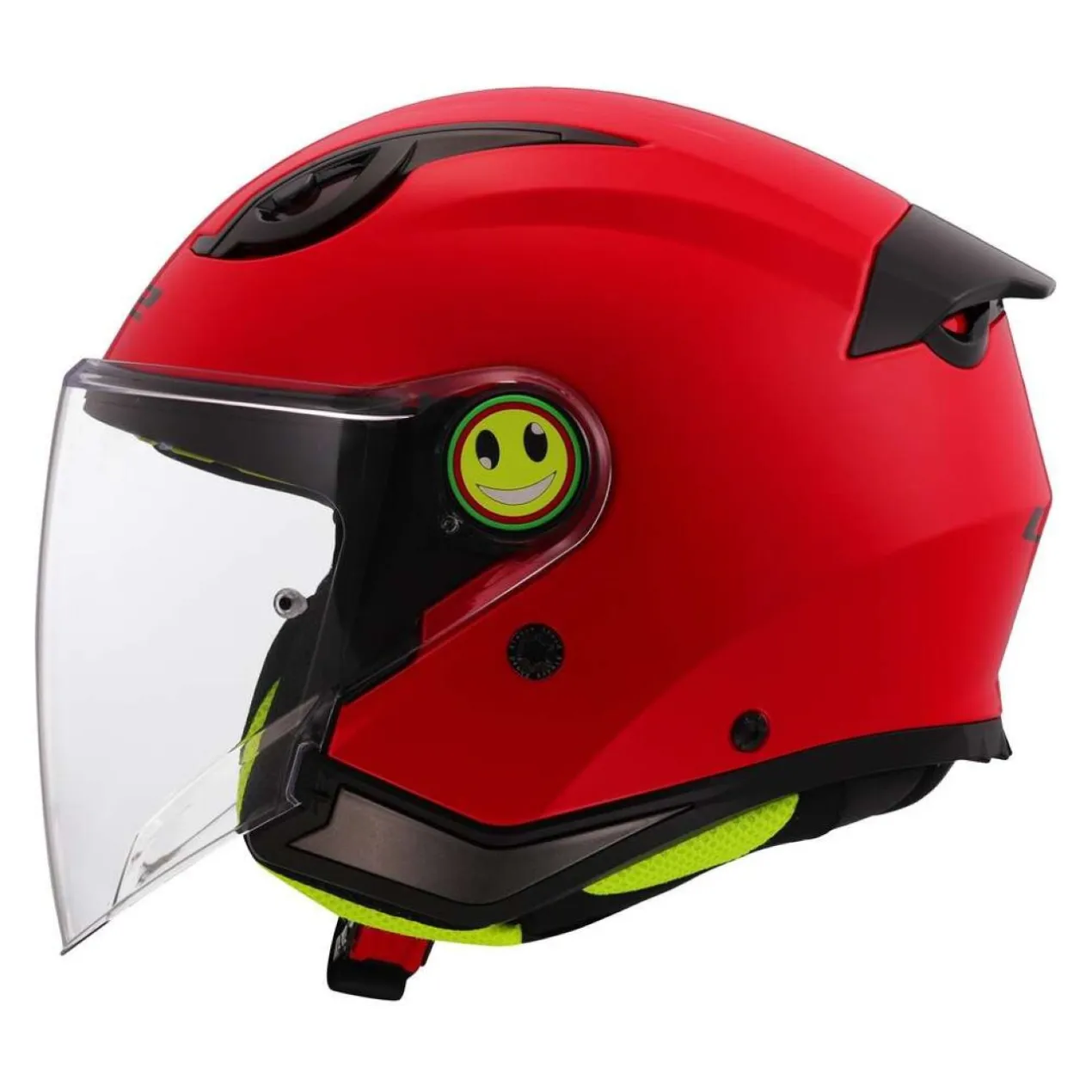 Casco Jet Bambino Ls2 Of622 Funny II Solid Red