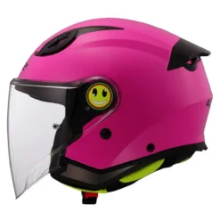 Casco Jet Bambino Ls2 Of622 Funny II Solid Pink
