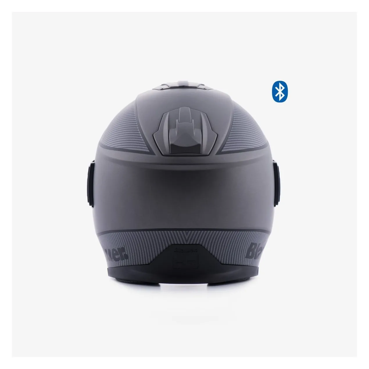 Casco Jet Blauer Solo Btr Titanium-carbon-blac