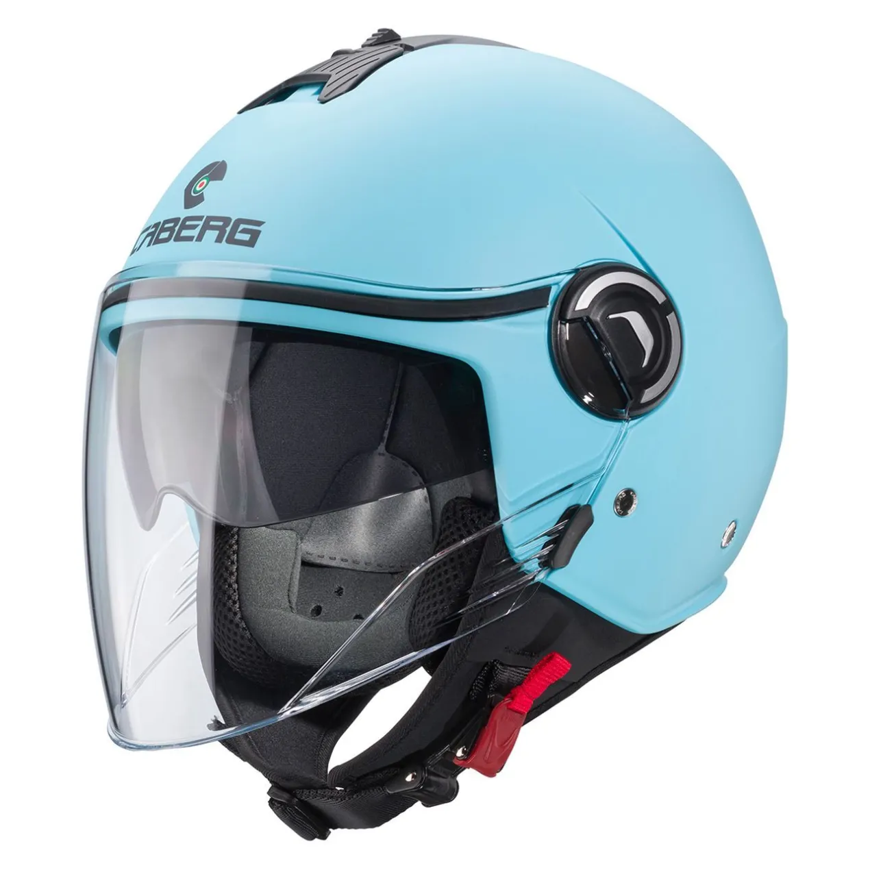 Casco Jet Caberg Riviera V4x Matt Light Blue