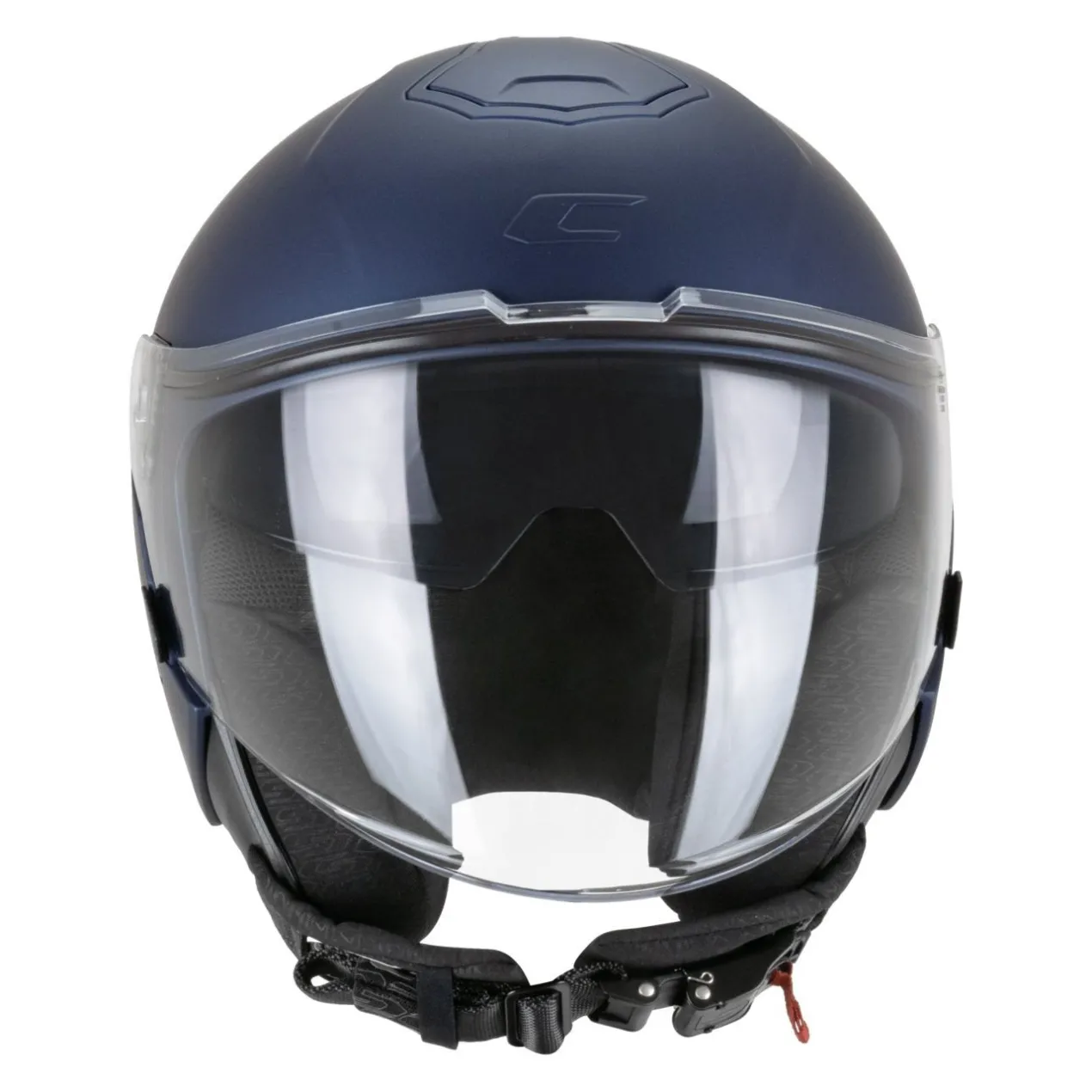Casco Jet Cgm 126a Ipe Mono Blu Satinato