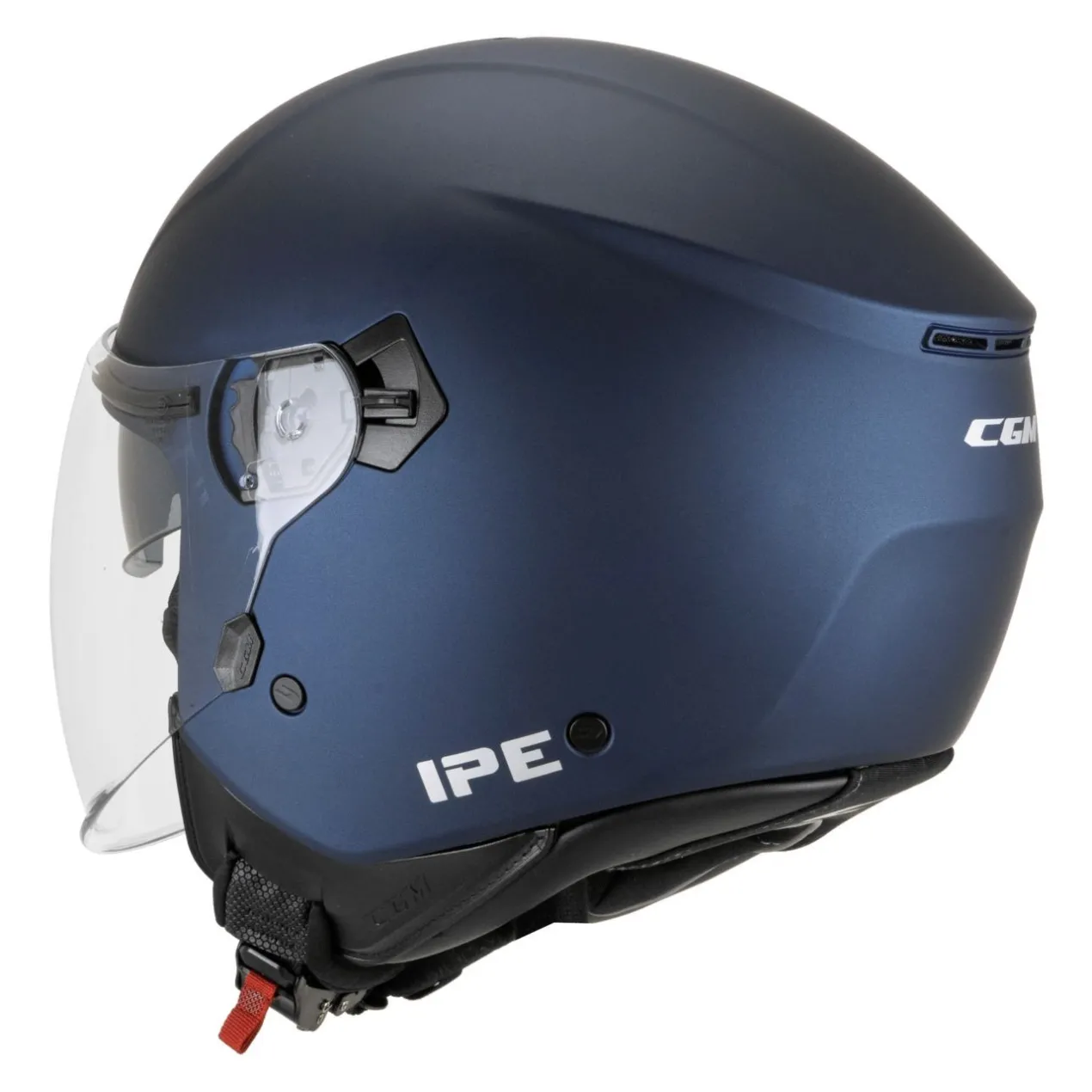 Casco Jet Cgm 126a Ipe Mono Blu Satinato