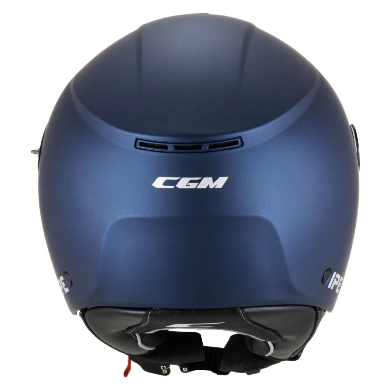Casco Jet Cgm 126a Ipe Mono Blu Satinato
