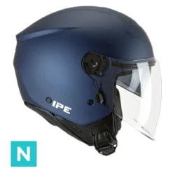 Casco Jet Cgm 126a Ipe Mono Blu Satinato