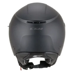 Casco Jet Cgm 126a Ipe Mono Nero Opaco
