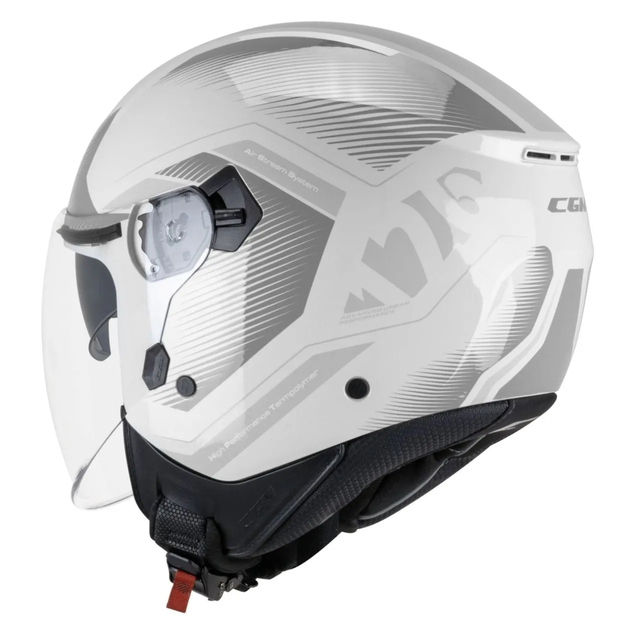Casco Jet Cgm 126g Ipe City Bigio Grigio