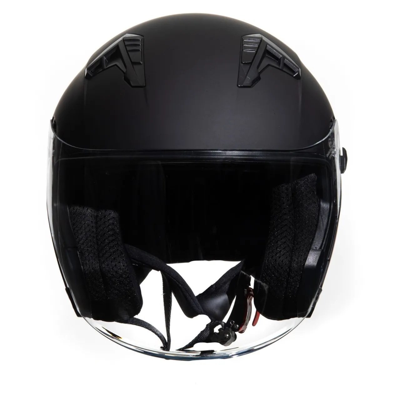 Casco Jet Con Doppia Visiera Mod. 530 Ece 06 Nero Opaco