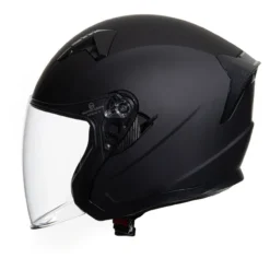 Casco Jet Con Doppia Visiera Mod. 530 Ece 06 Nero Opaco