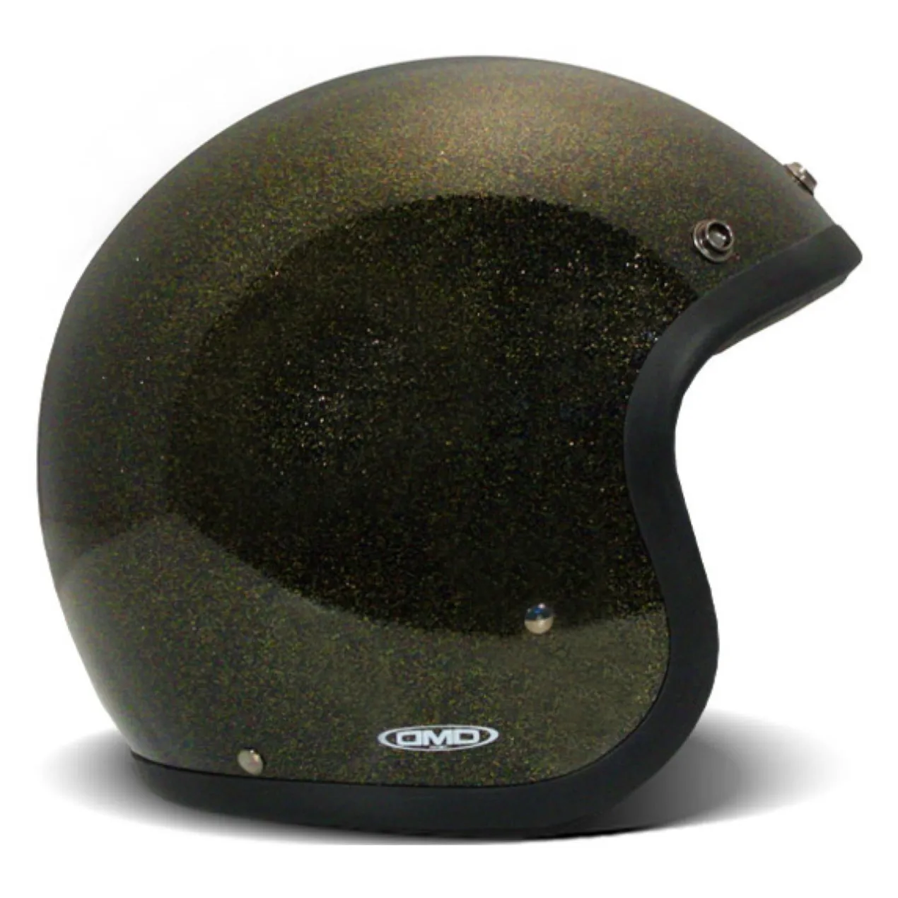 Casco Jet Dmd Retro Color Glitter Bronze