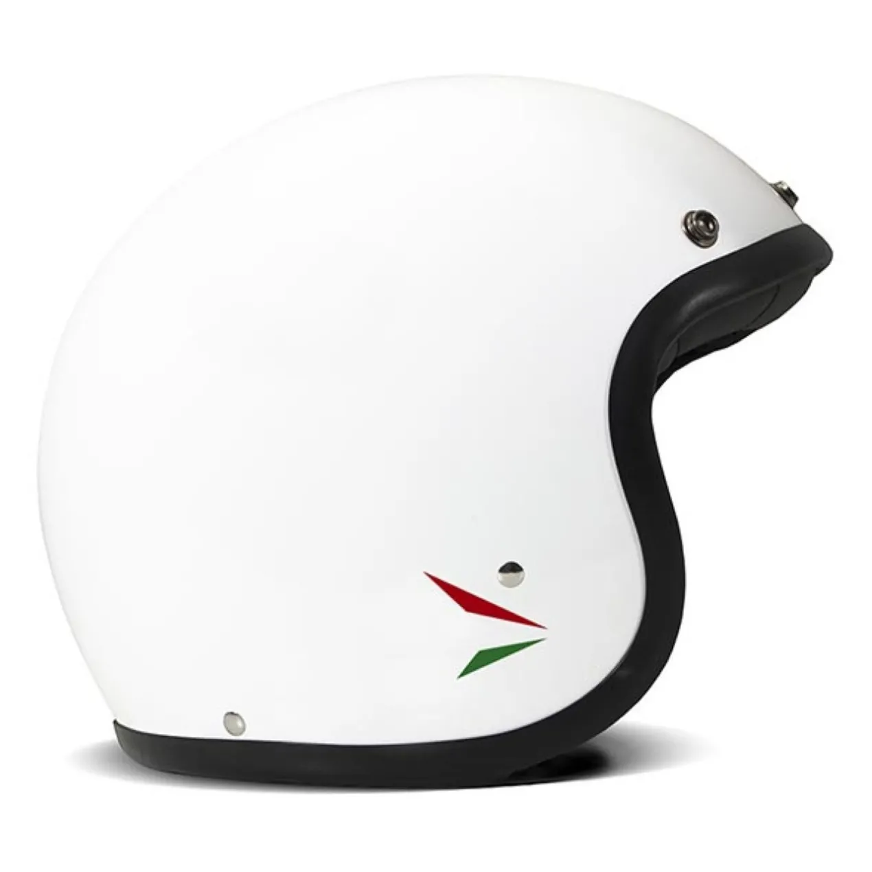 Casco Jet Dmd Retro Color Ita White